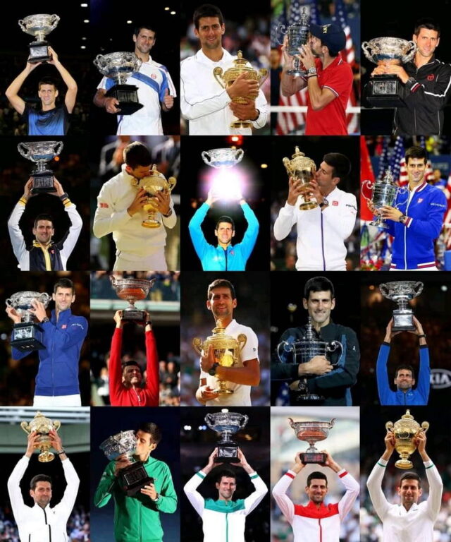 All Djokovic Grand Slams
