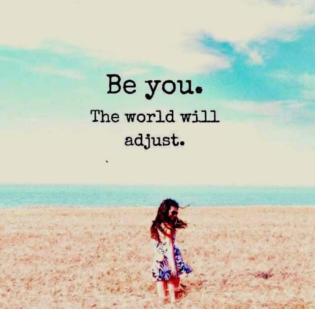 Be you