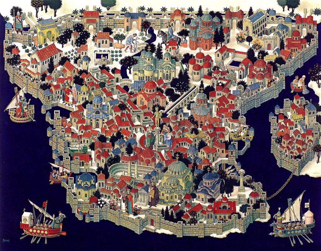 Constantinople Jean Leon Huens