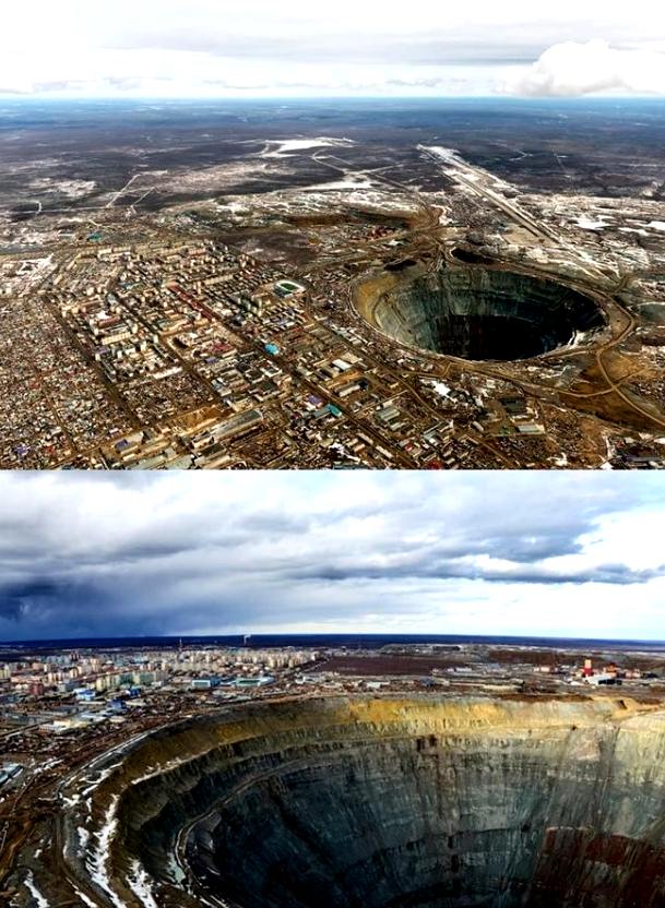 Diamond Mine in Russia