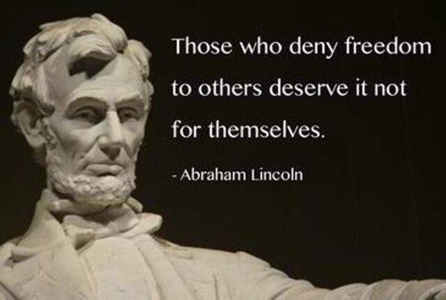 LINCOLN about freedom