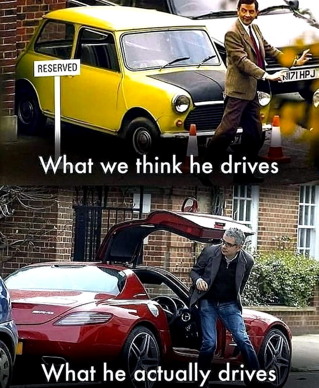 Mr.Bean car real life