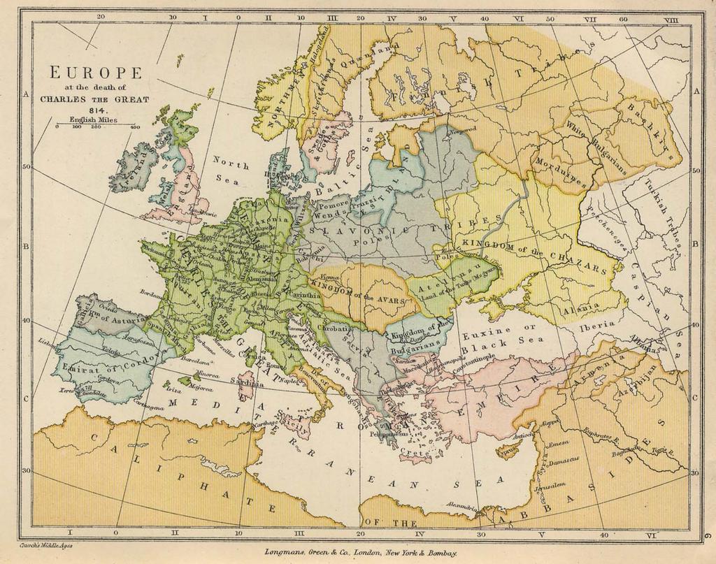 OLD Europe Map