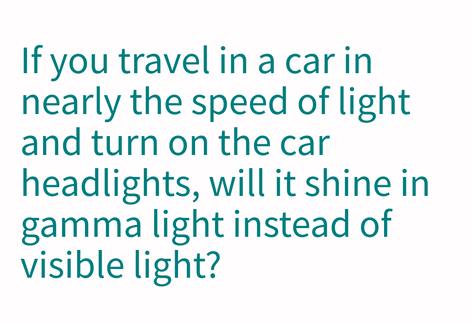 Speed of light