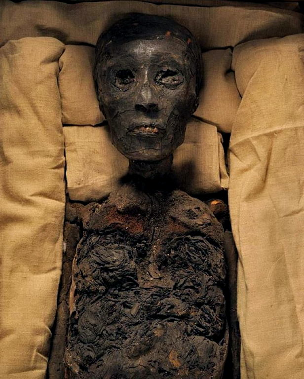 TUTANKHAMUN mummy