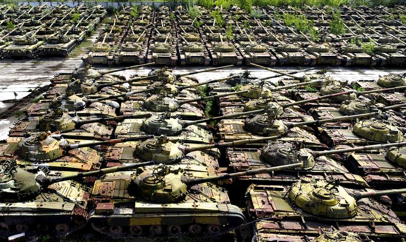 Tank graveyard