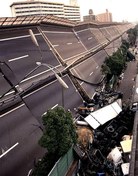 The Kobe-Osaka highway