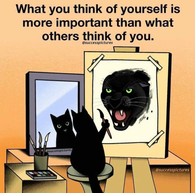 Think of yourself