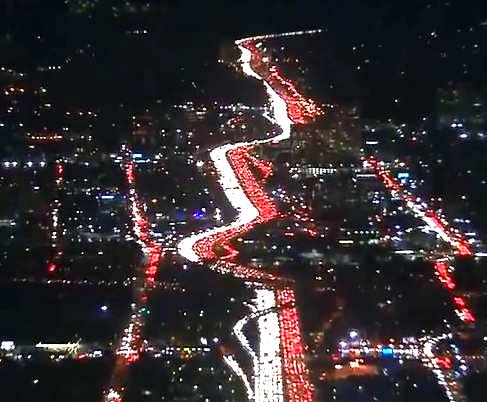 Traffic in Los Angeles