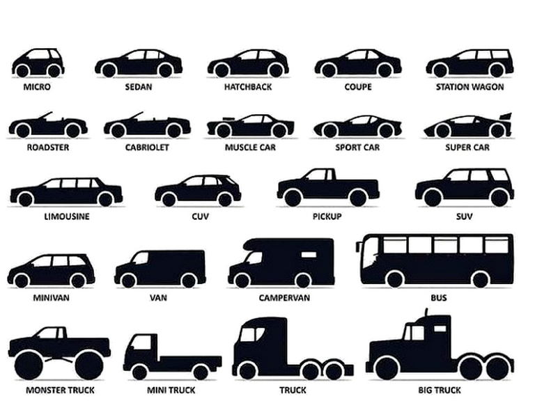 Types of cars