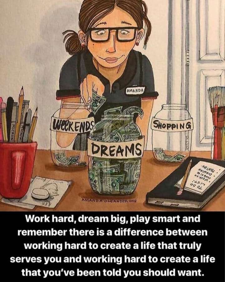 Work hard dream big